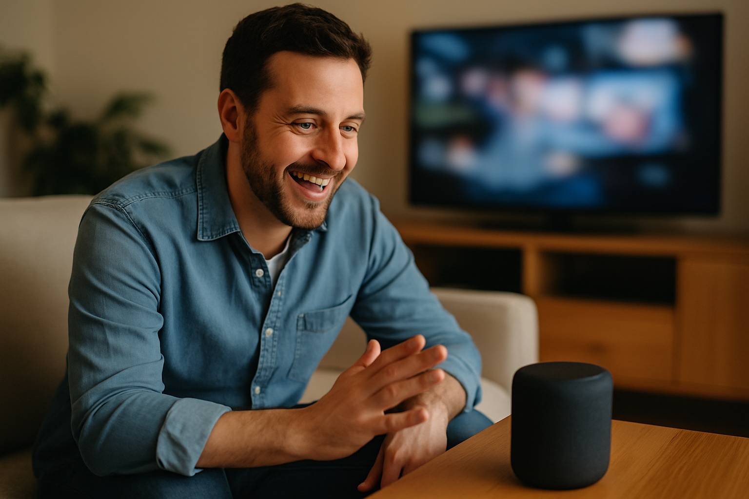 Cette box reconnait votre voix même avec la télévision allumée