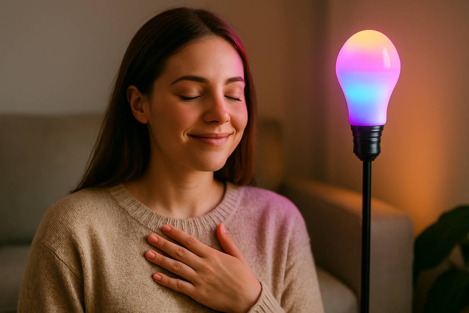 Les ampoules couleurs réduisent elles le stress le verdict