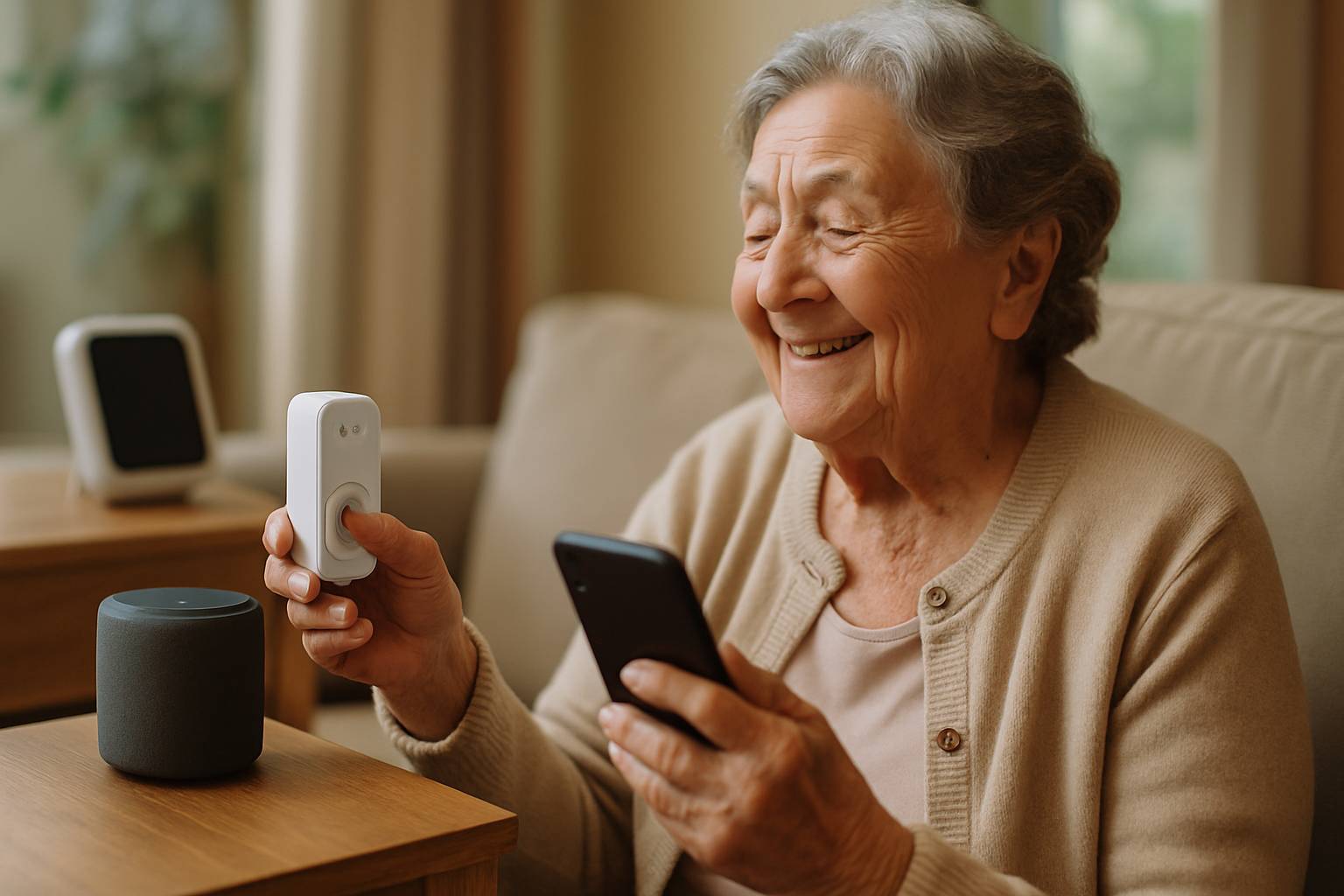 Les indispensables domotiques à petit prix pour faciliter le quotidien des seniors